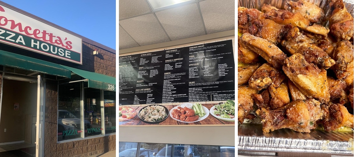 Concetta's Pizza House Menu