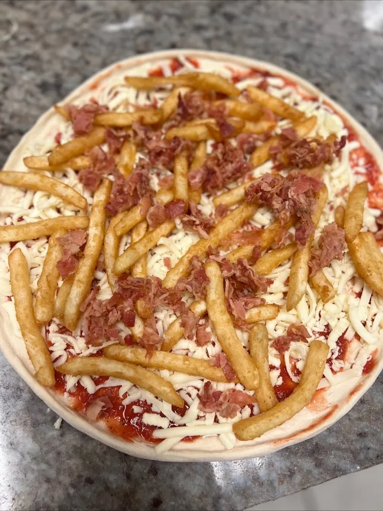 Bacon French Fry Pizza